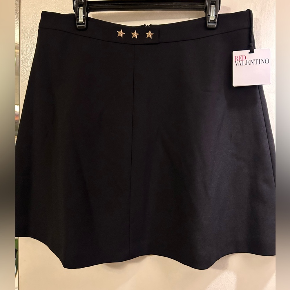 New With Tag Valentino Red Label Black Skirt